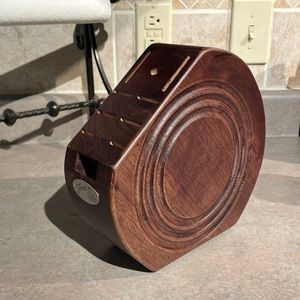 Fiestaware knife block. Never been used.